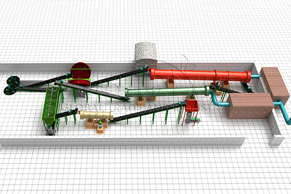 Línea de fabricación de fertilizantes solubles en agua de 5 TPH